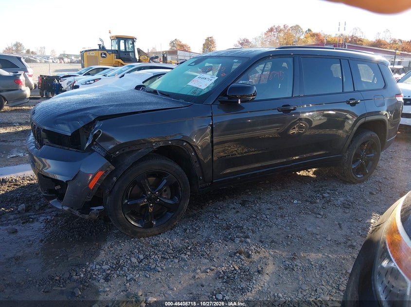 Vin: 1c4rjkag5m8210242, lot: 46909073, jeep grand cherokee l altitude 4x4 20212