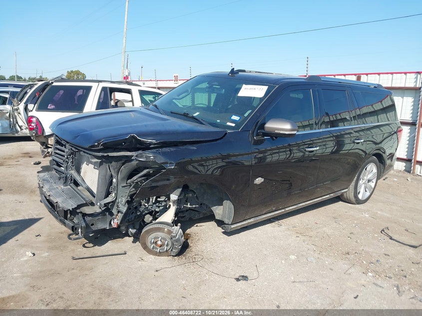 2024 Ford Expedition King Ranch Max, Front End, IAAI, VIN 1FMJK1P85REA96395 — photo 2