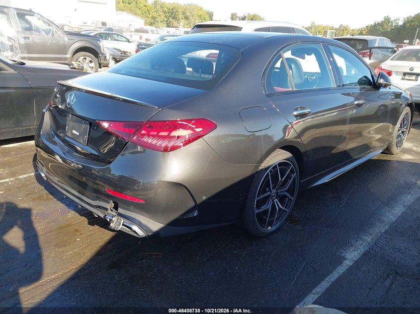 Vin: w1kaf4gb4sr257135, lot: 46909096, mercedes-benz c 300 20254