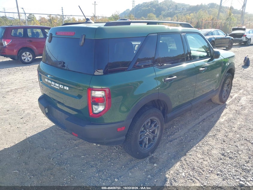Vin: 3fmcr9b65rre45982, lot: 46909111, ford bronco sport big bend 20244