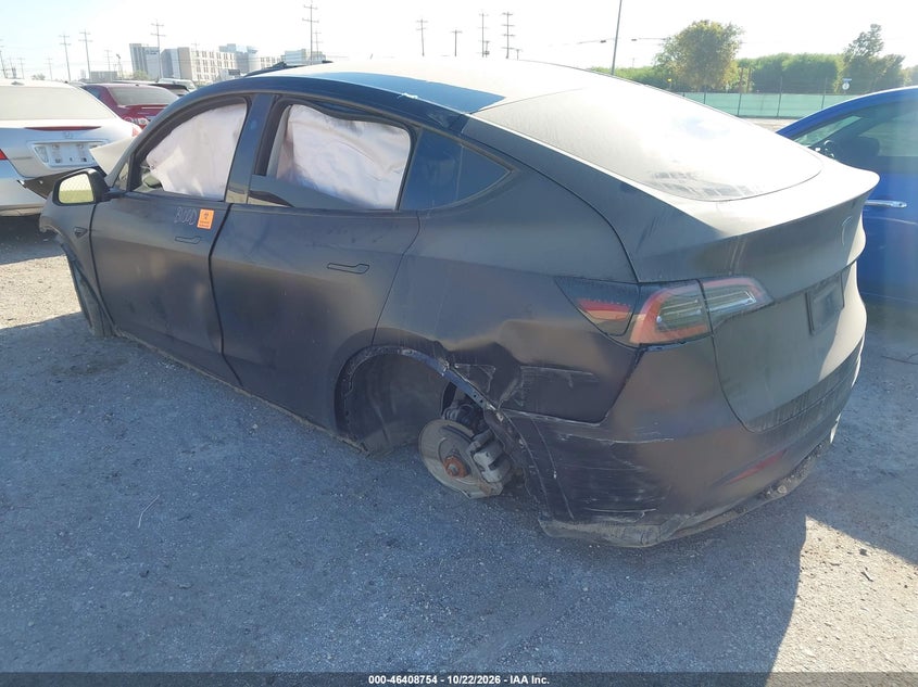 Vin: 7saygded8rf085365, lot: 46909112, tesla model y long range single motor rear-wheel drive/rwd 20243