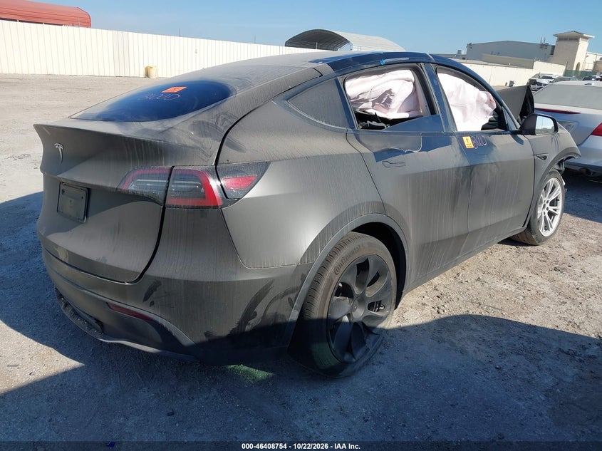 Vin: 7saygded8rf085365, lot: 46909112, tesla model y long range single motor rear-wheel drive/rwd 20244