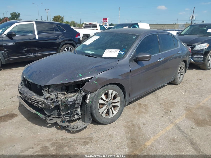 Vin: 1hgcr2f31da019187, lot: 46909113, honda accord lx 20132