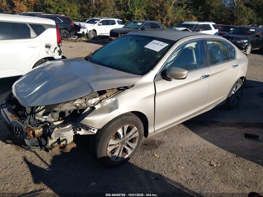 Vin: 1hgcr2f35ea073612, lot: 46909124, honda accord lx 20142