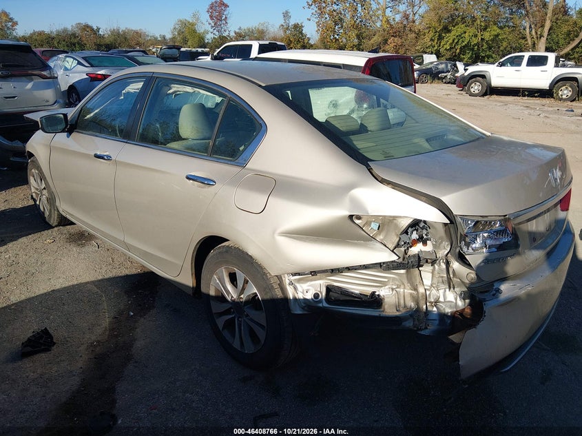 Vin: 1hgcr2f35ea073612, lot: 46909124, honda accord lx 20143