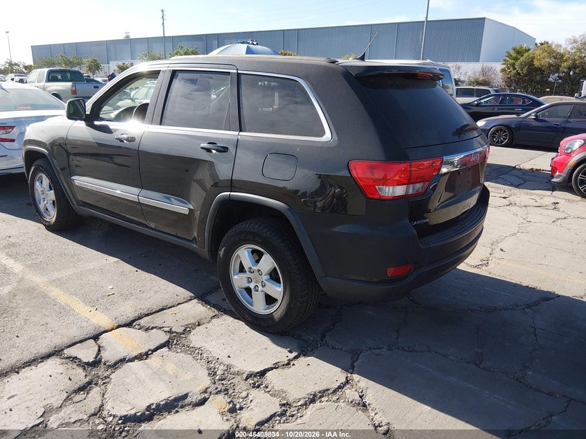 Vin: 1c4rjeag8dc550290, lot: 46909192, jeep grand cherokee laredo 20123