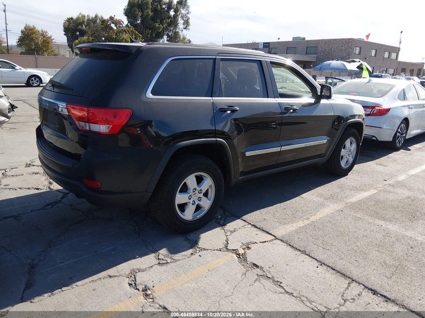 Vin: 1c4rjeag8dc550290, lot: 46909192, jeep grand cherokee laredo 20124