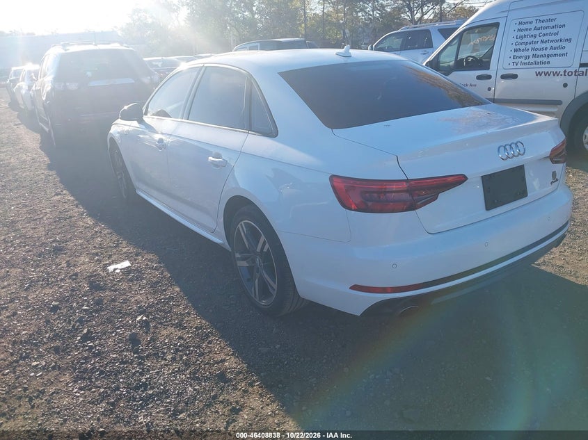 Vin: wauenaf42hn035559, lot: 46909196, audi a4 2.0t premium 20173