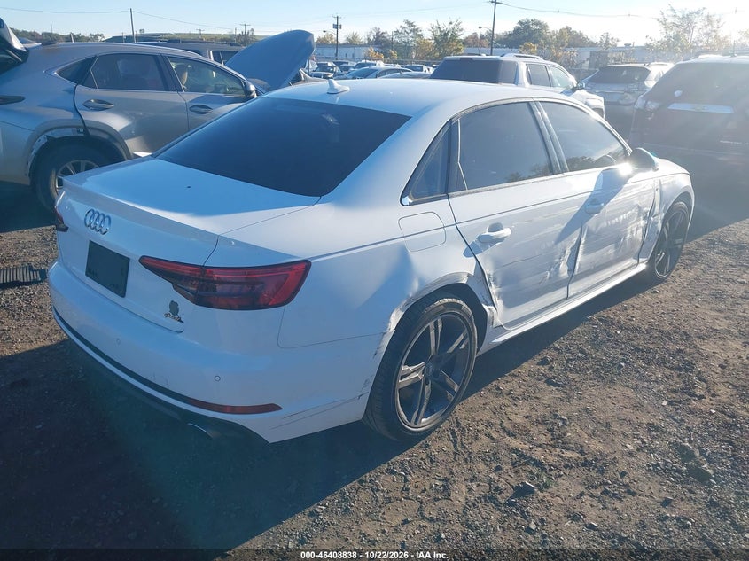 Vin: wauenaf42hn035559, lot: 46909196, audi a4 2.0t premium 20174