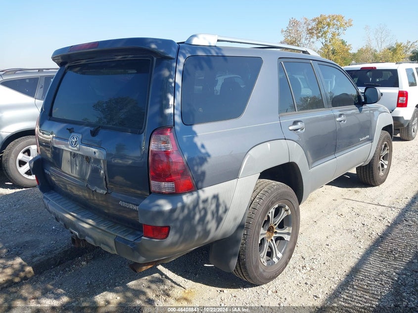 TOYOTA 4RUNNER 2003 VIN JTEBU14R330007391