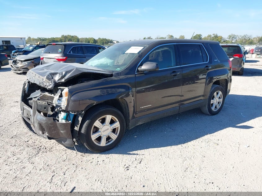 Vin: 2gkalmek3e6117152, lot: 46909210, gmc terrain sle-1 20142