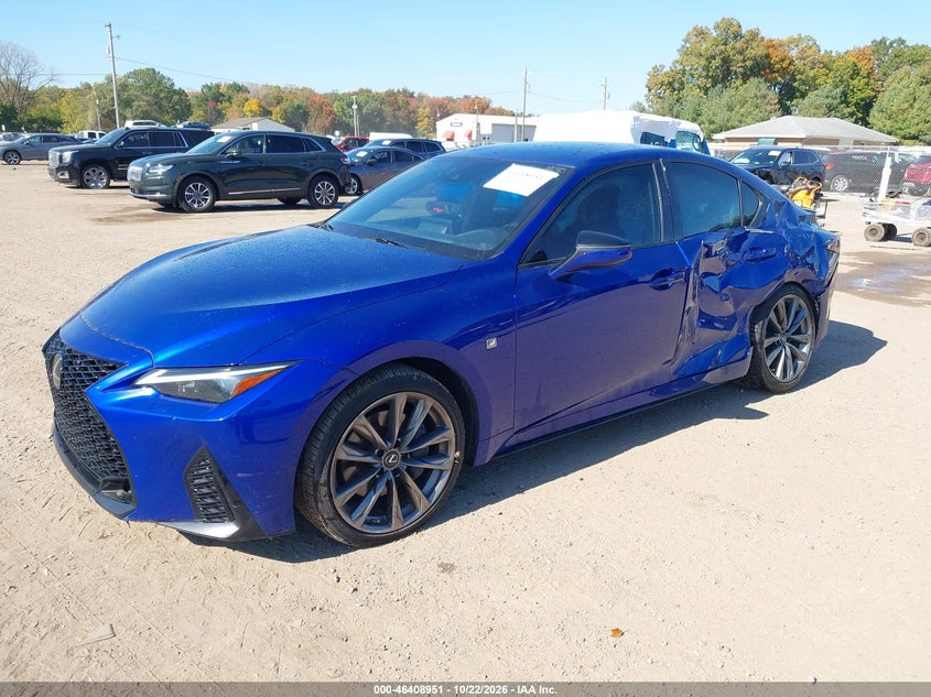 2022 Lexus Is 300, Left Side, IAAI, VIN JTHG81F29N5049776 — photo 2
