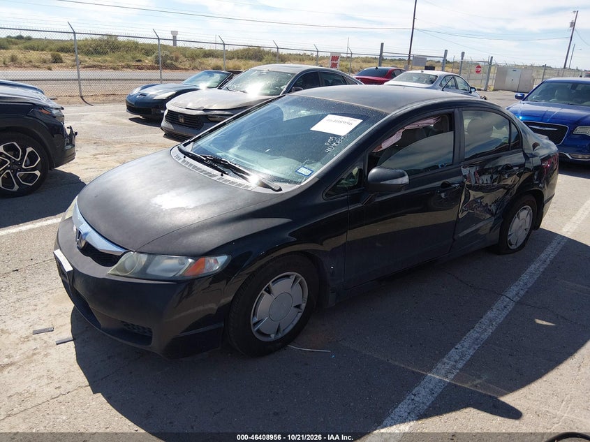 Vin: jhmfa3f28as005100, lot: 46909314, honda civic hybrid 20102