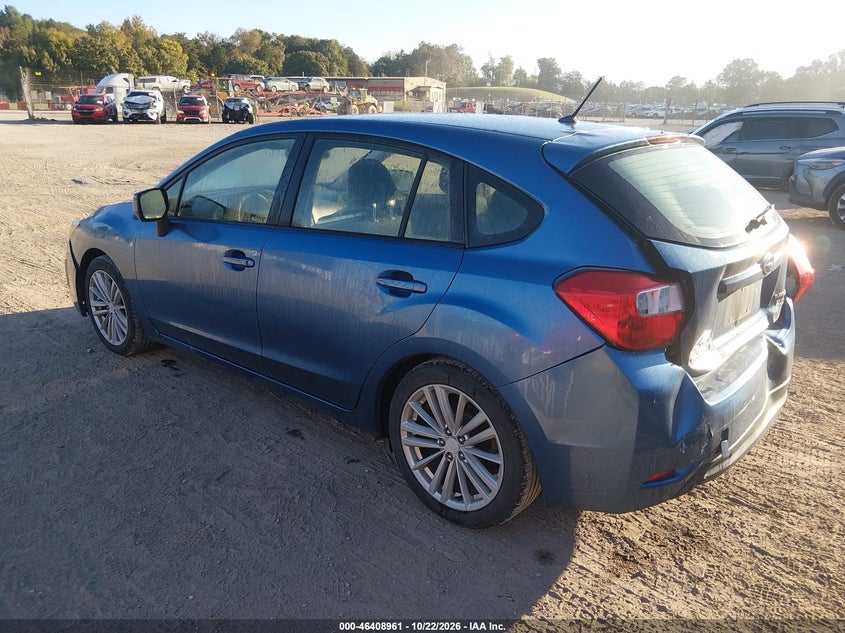 Vin: jf1gpad63e8266741, lot: 46909320, subaru impreza 2.0i premium 20143