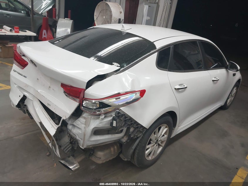 Vin: 5xxgt4l39gg086632, lot: 46909352, kia optima lx 20164