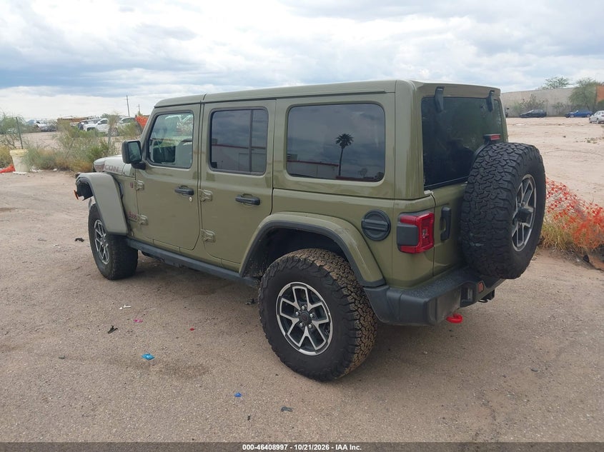 Vin: 1c4pjxfg8tw189538, lot: 46909355, jeep wrangler rubicon 4x4 20263