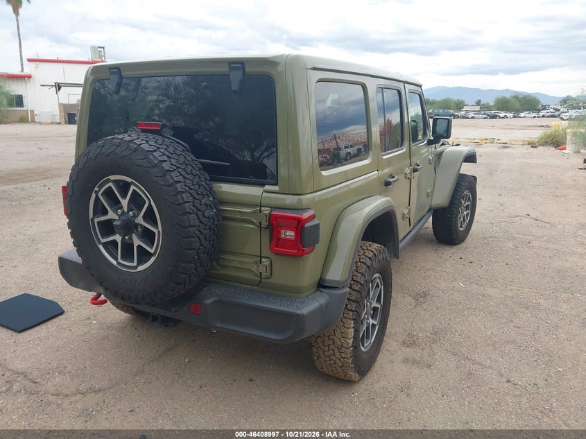 Vin: 1c4pjxfg8tw189538, lot: 46909355, jeep wrangler rubicon 4x4 20264