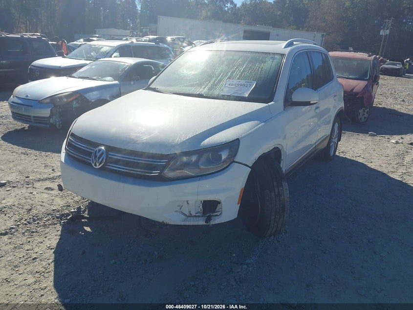 Vin: wvgav7ax9gw552528, lot: 46909385, volkswagen tiguan se 20162