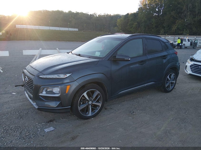 2019 Hyundai Kona Ultimate, Обычный износ, IAAI, VIN KM8K5CA55KU249682 — фото 2