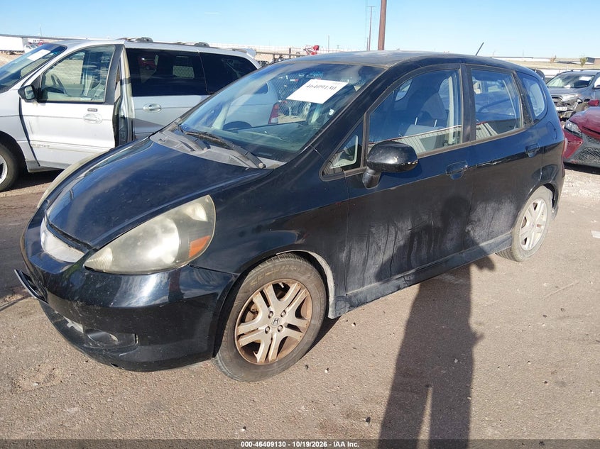 2008 Honda Fit Sport, Обычный износ, IAAI, VIN JHMGD38608S002536 — фото 2