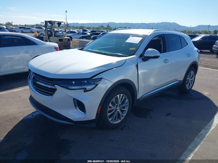 2023 Buick Envision Preferred Fwd, Right Side, IAAI, VIN LRBAZLR49PD065058 — photo 2