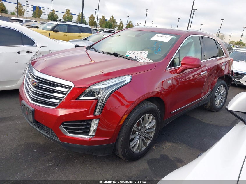 Vin: 1gykncrs2kz221219, lot: 46909504, cadillac xt5 luxury 20192