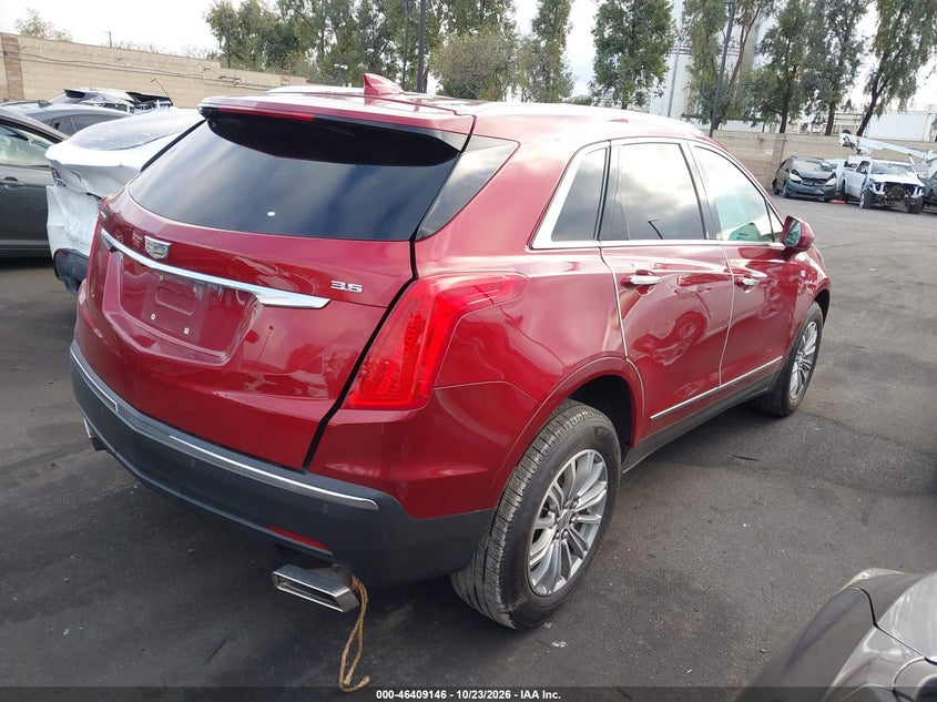 Vin: 1gykncrs2kz221219, lot: 46909504, cadillac xt5 luxury 20194