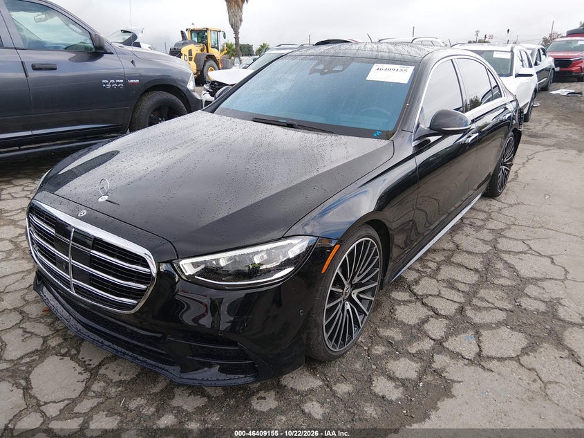 Vin: w1k6g6db0na143798, lot: 46909513, mercedes-benz s 500 4matic 20222