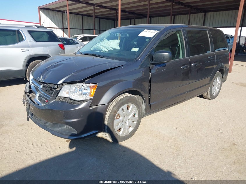 Vin: 2c4rdgbg1hr772877, lot: 46909541, dodge grand caravan se 20172