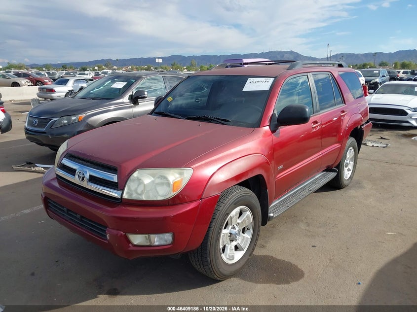 TOYOTA 4RUNNER 2005 VIN JTEZU14R558029220