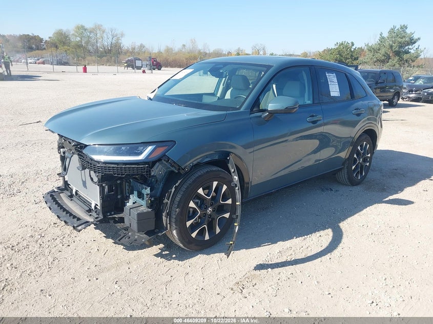 2026 Honda Hr-V Awd Ex-L, Front End, IAAI, VIN 3CZRZ2H75TM777036 — photo 2
