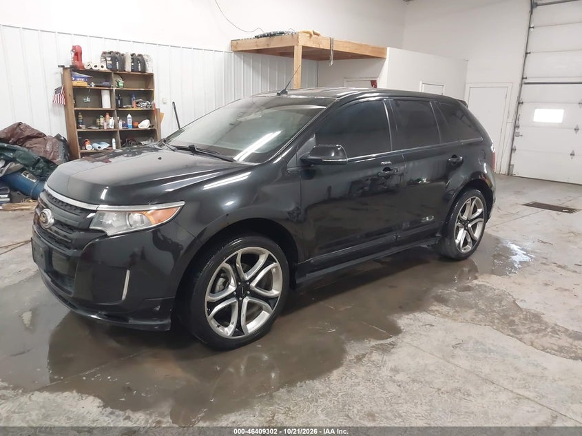 Vin: 2fmdk4ak5ebb55664, lot: 46909660, ford edge sport 20142