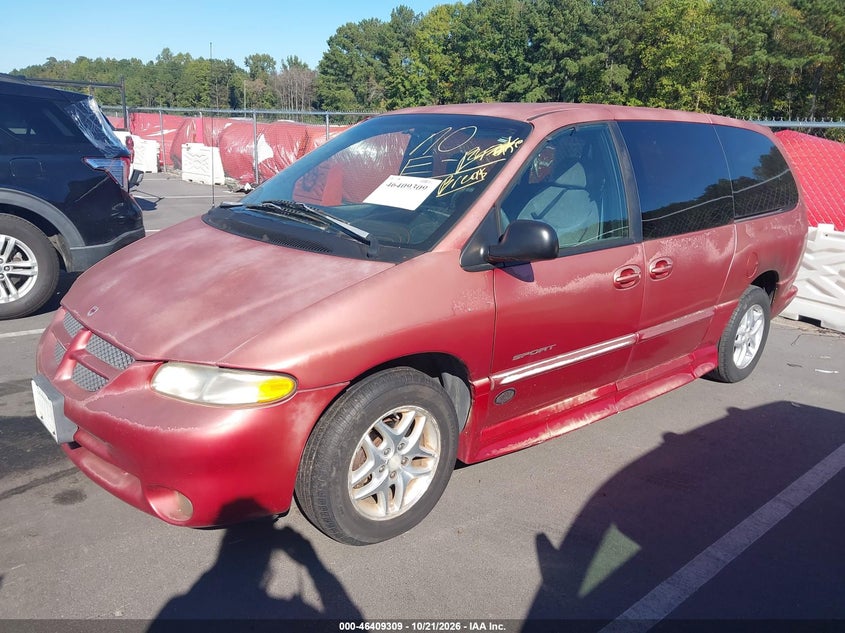 2000 Dodge Grand Caravan Se, Звичайний знос, IAAI, VIN 1B4GP44R5YB739534 — фото 2