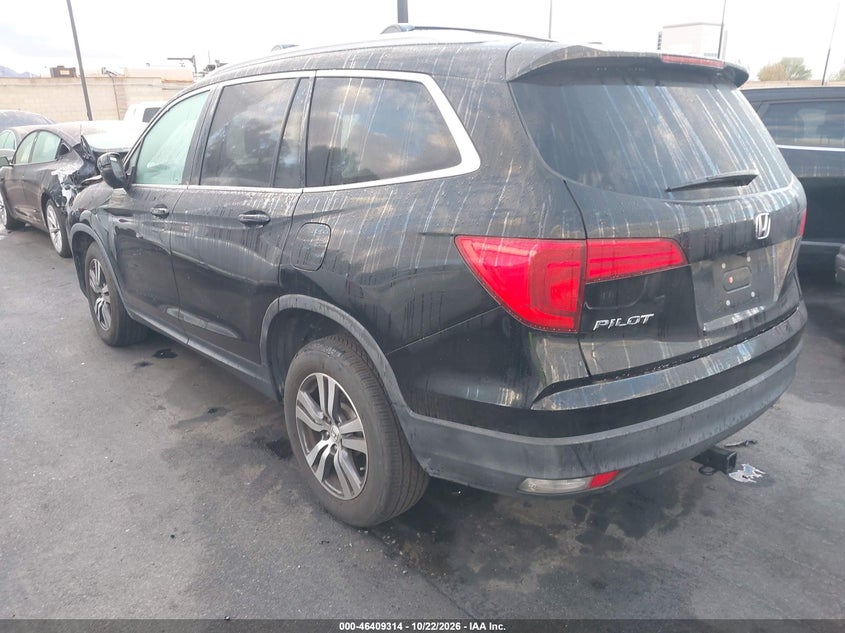 Vin: 5fnyf5h58hb036627, lot: 46909672, honda pilot ex-l 20173