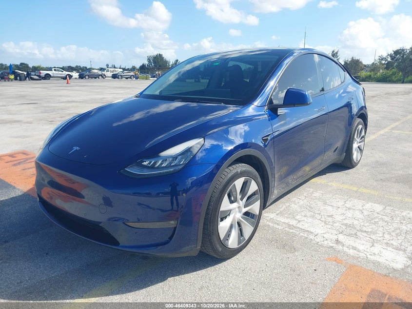 TESLA MODEL Y 2021 VIN 5YJYGDEE2MF297628