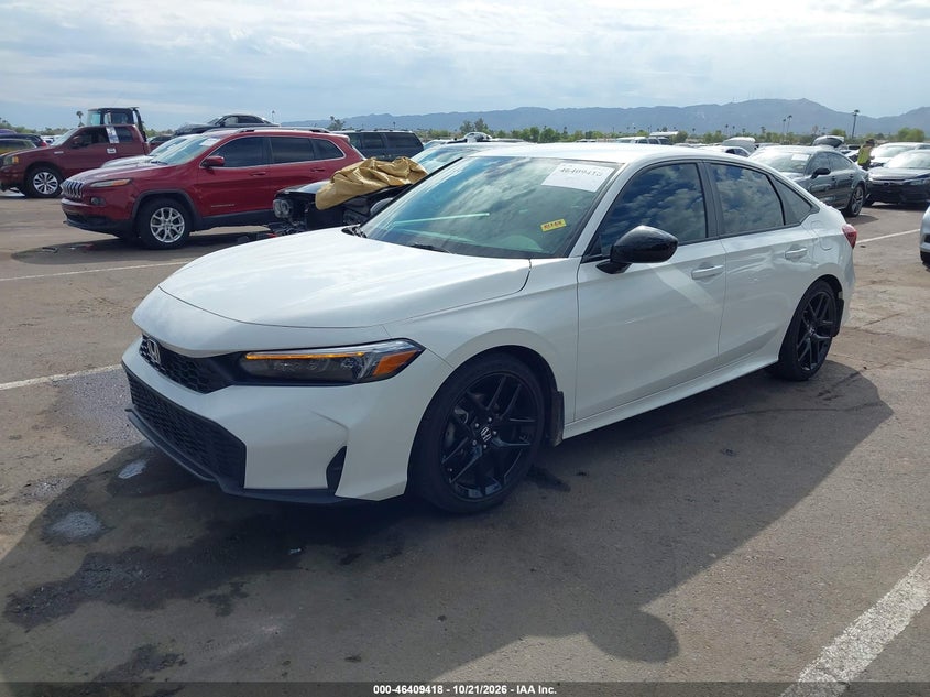 Vin: 2hgfe2f55th513725, lot: 46909776, honda civic sport 20262