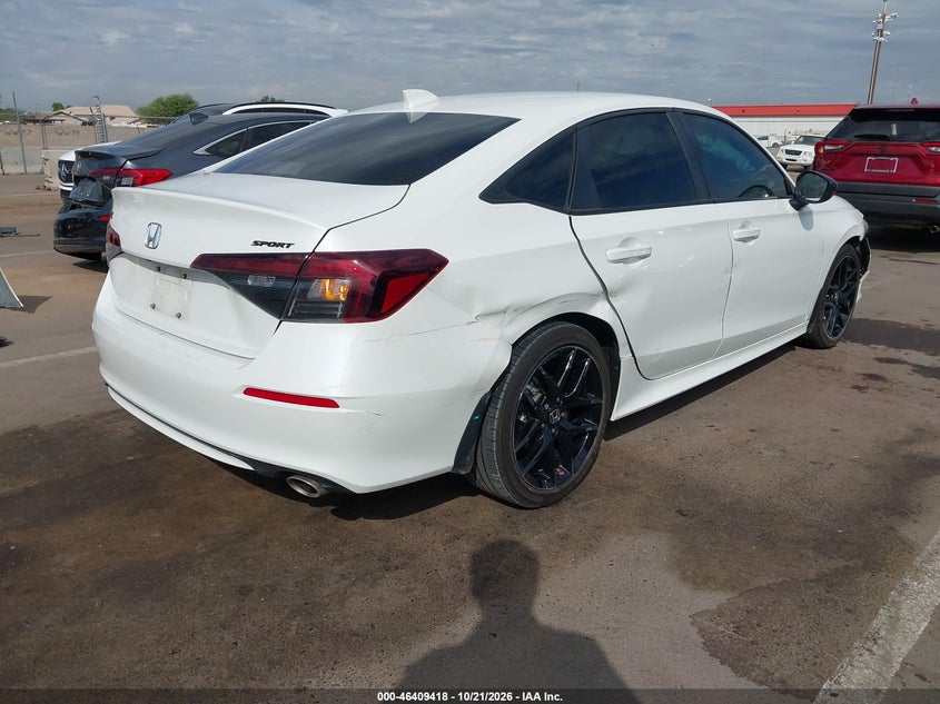 Vin: 2hgfe2f55th513725, lot: 46909776, honda civic sport 20264