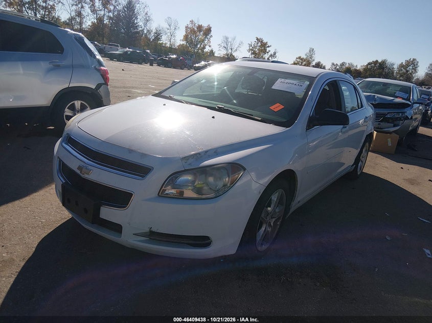 2009 Chevrolet Malibu Ls, Левый бок, IAAI, VIN 1G1ZG57B494199172 — фото 2