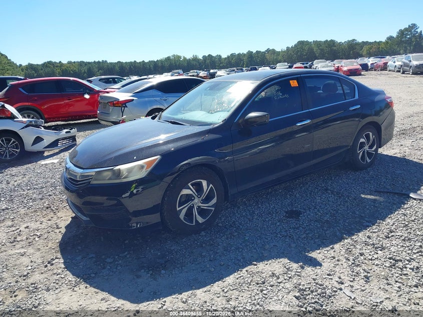 Vin: 1hgcr2f42ga223591, lot: 46909813, honda accord lx 20162