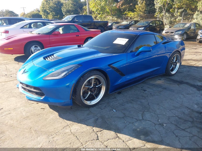 Vin: 1g1ym2d72f5120347, lot: 46909832, chevrolet corvette stingray z51 20152