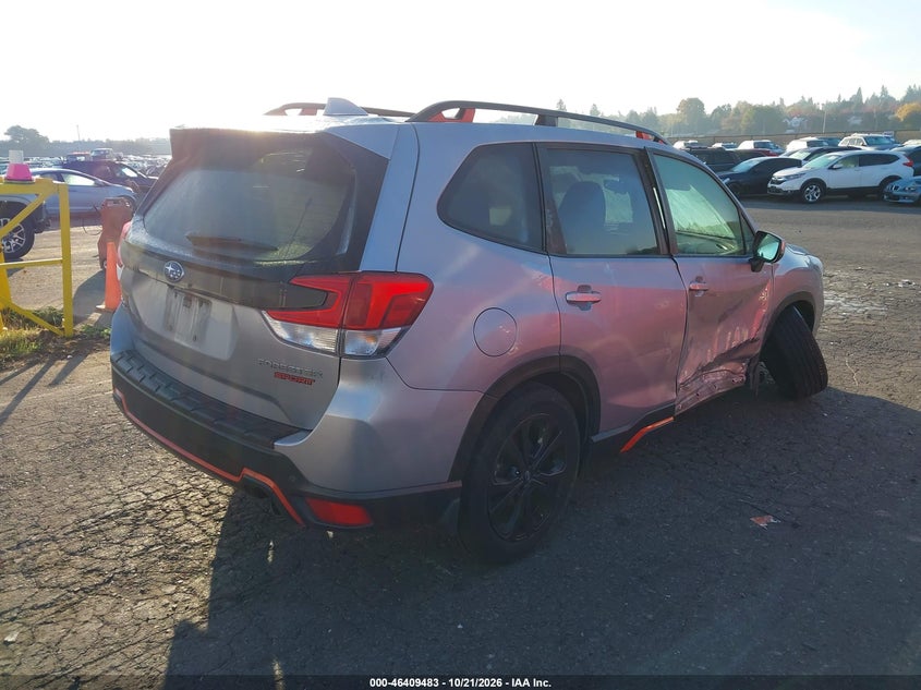 Vin: jf2skapc5kh573362, lot: 46909841, subaru forester sport 20194