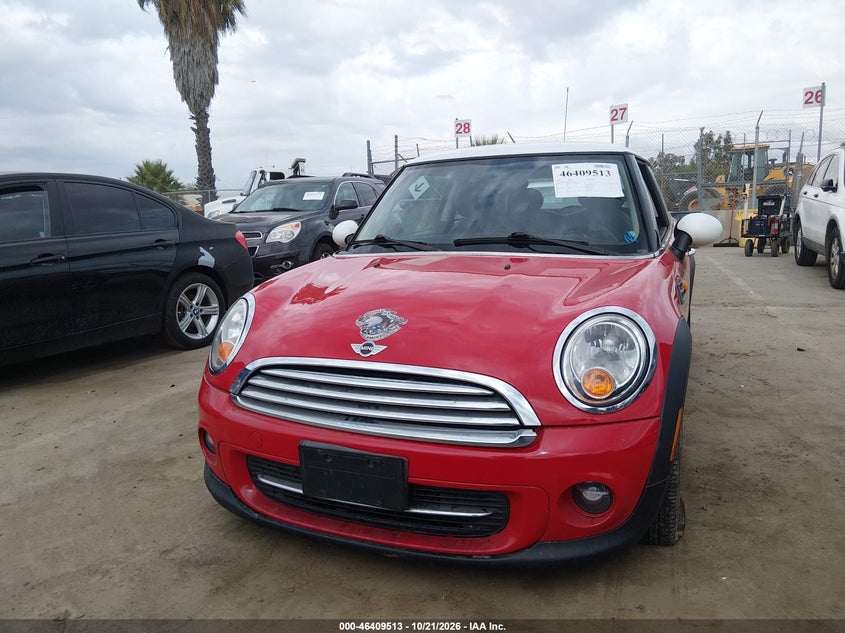 MINI COOPER 2012 VIN WMWSU3C52CT262253