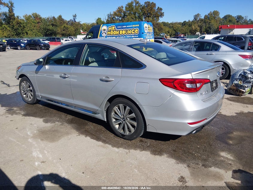 Vin: 5npe34af9gh426404, lot: 46909901, hyundai sonata sport 20163