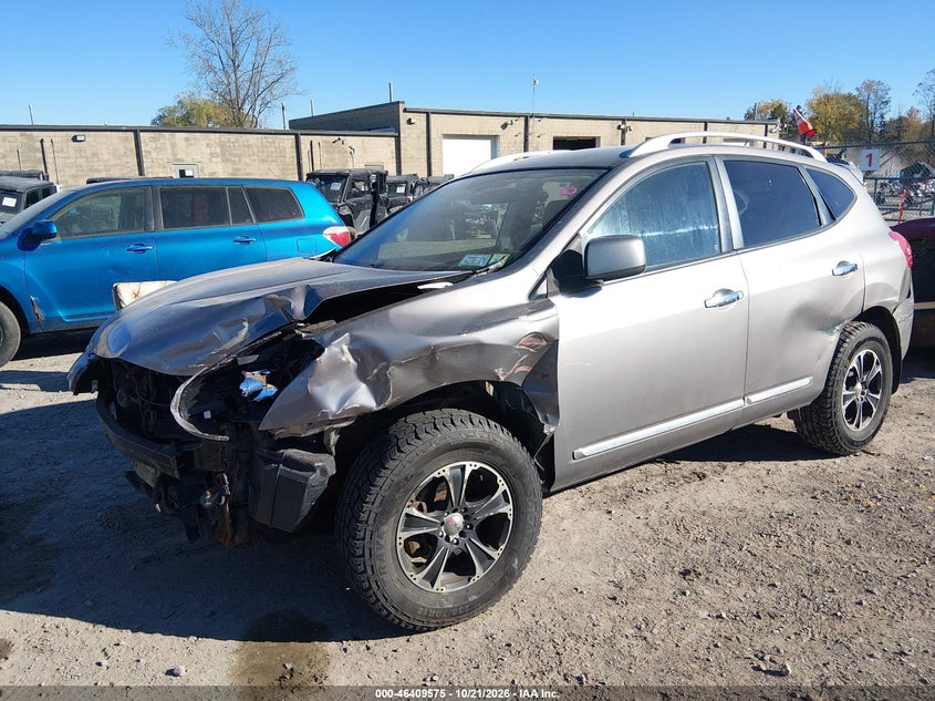 2012 Nissan Rogue Sv, Front End, IAAI, VIN JN8AS5MV5CW377298 — photo 2