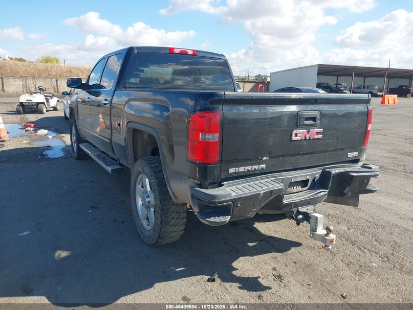 Vin: 1gt12ze80ff660143, lot: 46909942, gmc sierra 2500hd slt 20153