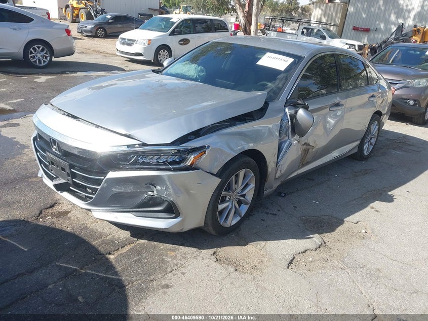 Vin: 1hgcv1f11na051465, lot: 46909948, honda accord lx 20222