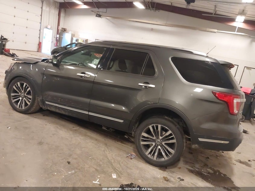 Vin: 1fm5k8ht0kga71136, lot: 46909952, ford explorer platinum 20193
