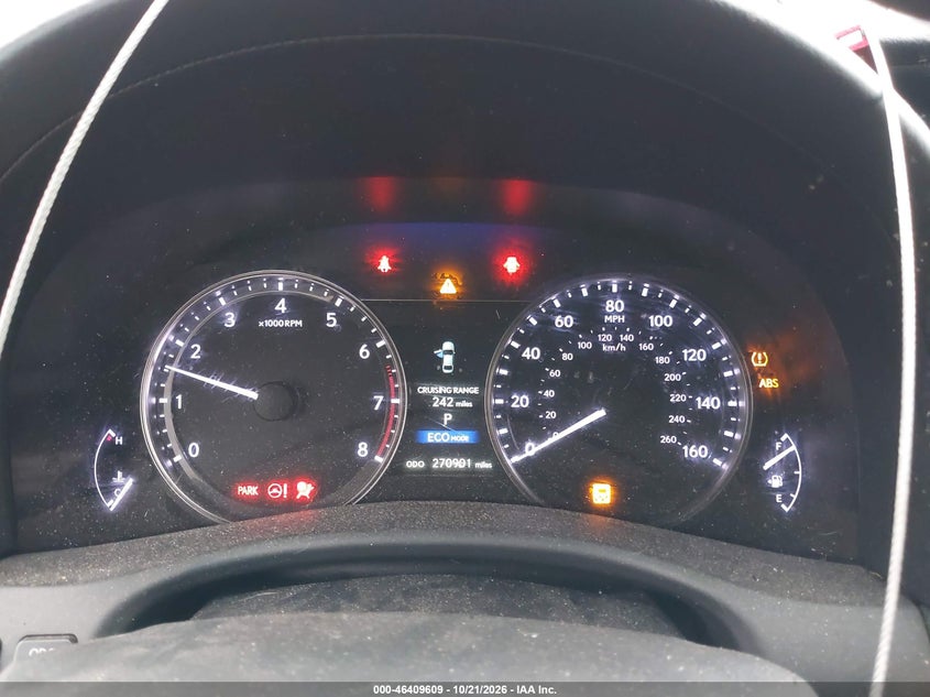 LEXUS GS 350 2013 VIN JTHCE1BL6D5001317