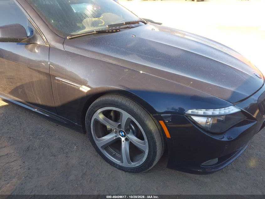 BMW 650I 2010 VIN WBAEA5C51ACV93467