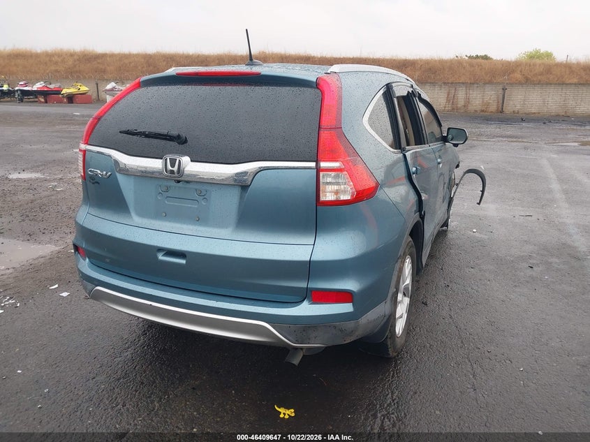 Vin: 2hkrm3h77fh525552, lot: 46910005, honda cr-v ex-l 20154